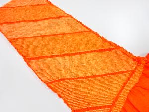 正絹　振袖用　絞り　帯揚げ